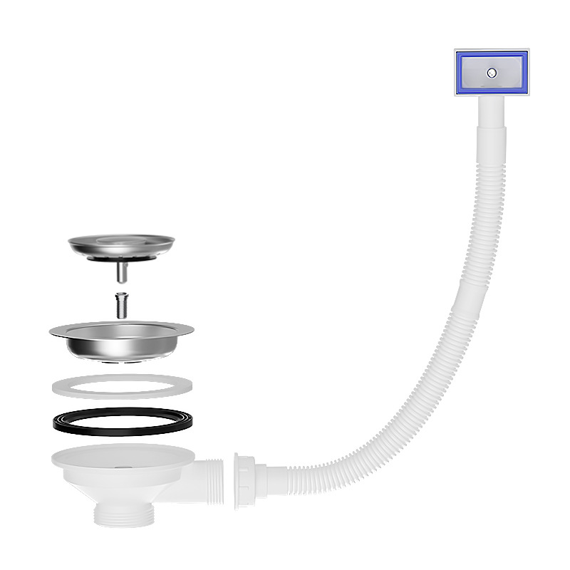Sink Drain Strainer - 주방 싱크대용 배수 폐기물 키트, 스테인리스