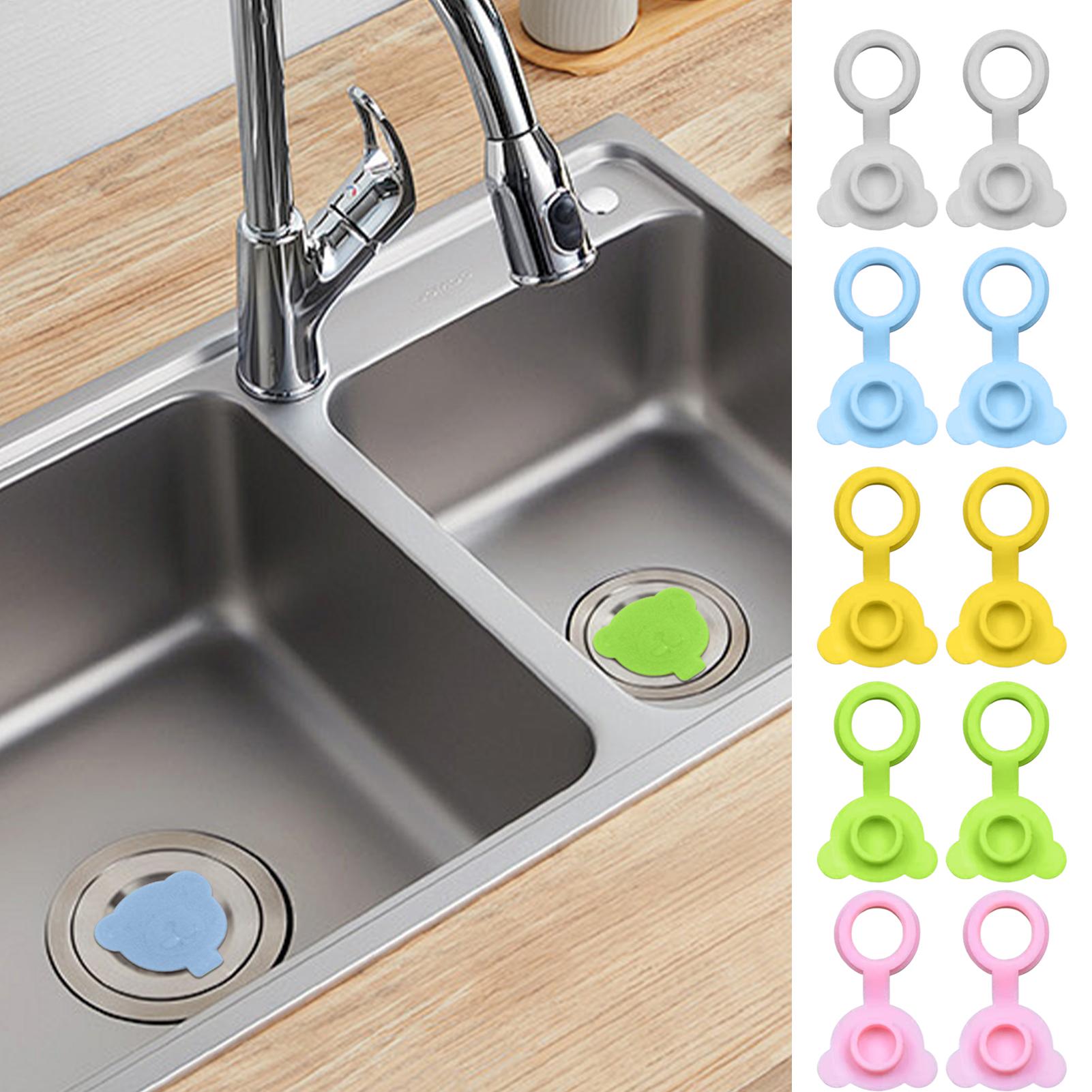 Sink Drain Strainer - 누출 방지 싱크 배수 플러그가있는 2Pcs