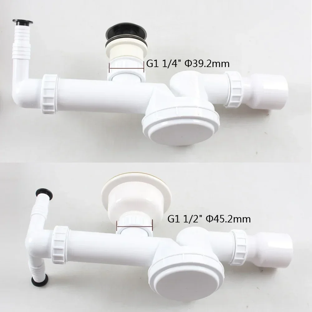 흰색 냄새 방지 주방 싱크대 배수관 하드 튜브 G1-1 - Sink Drain Strainer 리뷰 및 가격