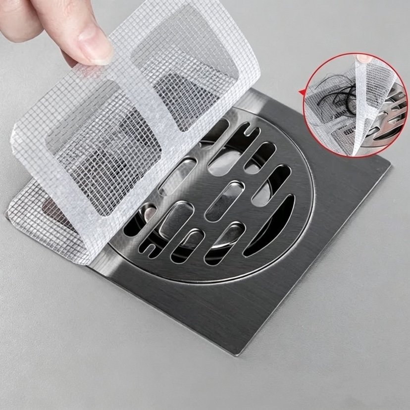 일회용 샤워 배수구 머리카락 거름망, 샤워 배수구 덮개 - Sink Drain Strainer 리뷰 및 가격