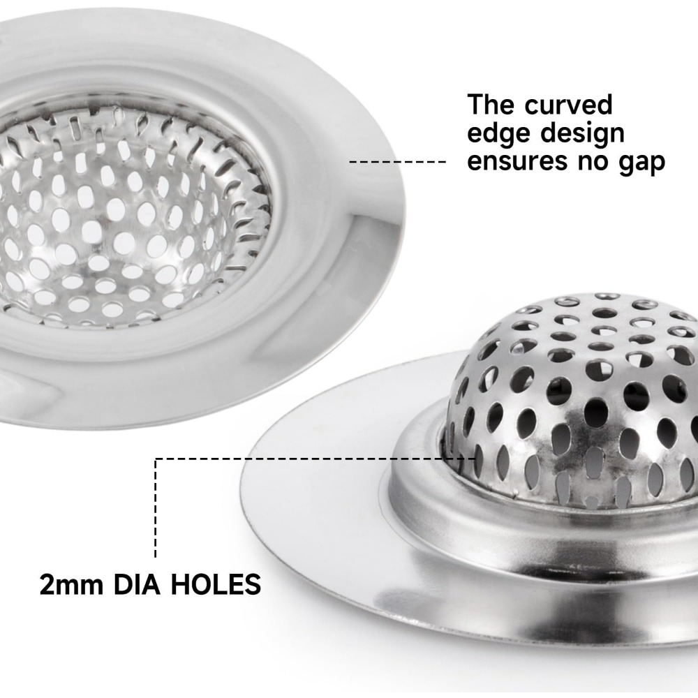 2개입 욕실 싱크대 배수구 거름망 커버 - 2.19인치 - Sink Drain Strainer 리뷰 및 가격
