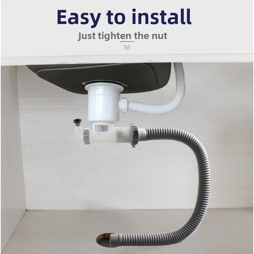 싱글 싱크 배수관 50mm 냄새 방지 두꺼운 배관 탈취 - Sink Drain Strainer 리뷰 및 가격