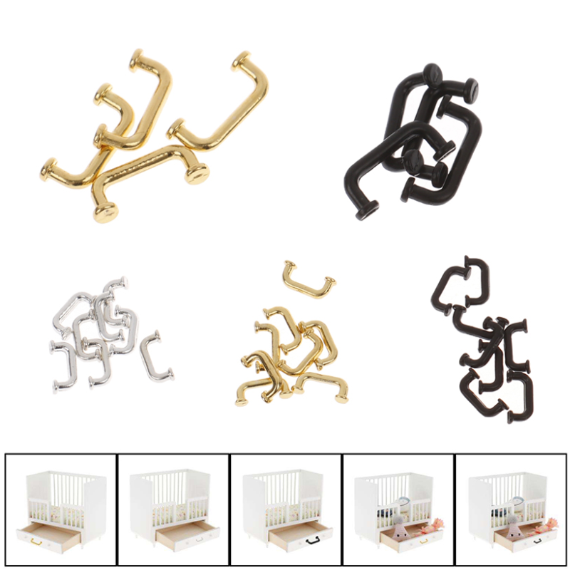 1:12 미니어처 문짝 캐비닛 옷장 손잡이, 서랍 손잡 - Cabinet Handle Pull 리뷰 및 가격