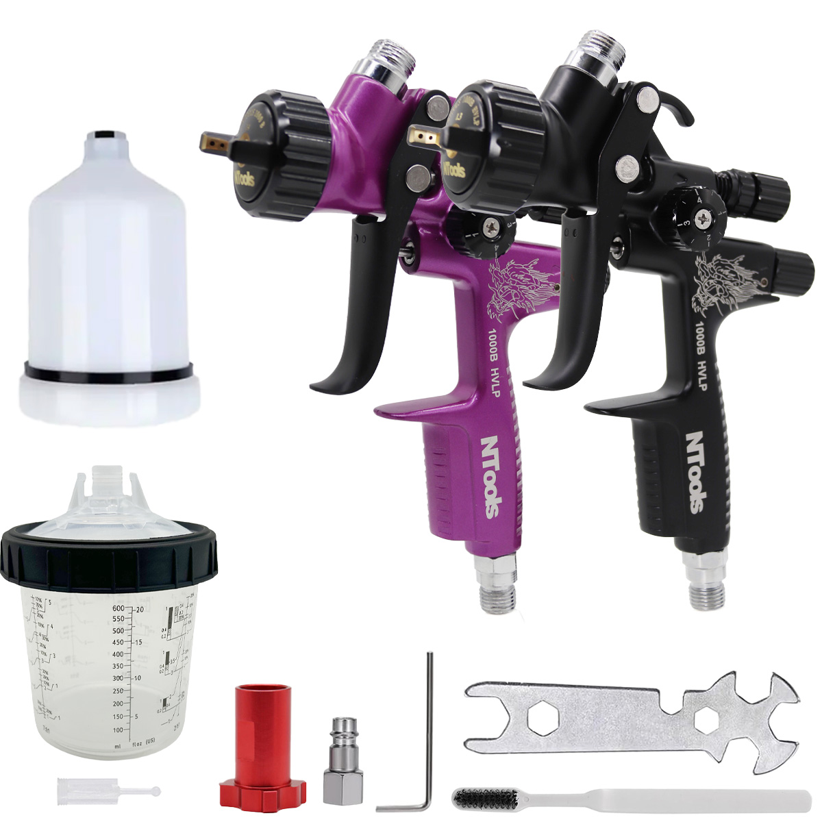 1.3mm 페인트 스프레이 건 및 1.4mm HVLP  - Spray Paint Primer 리뷰 및 가격