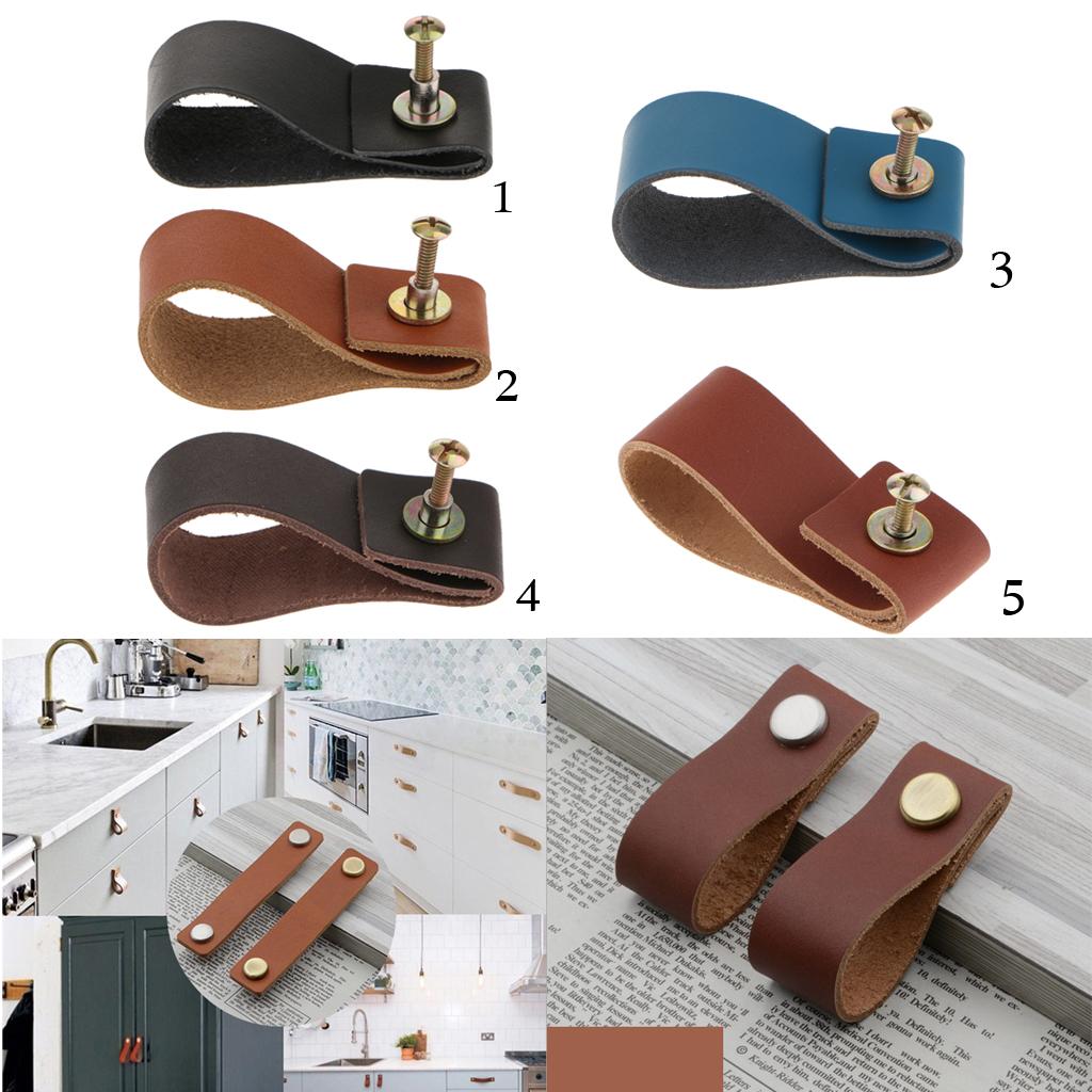 수제 가죽 가구 단일 홀 손잡이 문 캐비닛 찬장 손잡이 - Cabinet Handle Pull 리뷰 및 가격