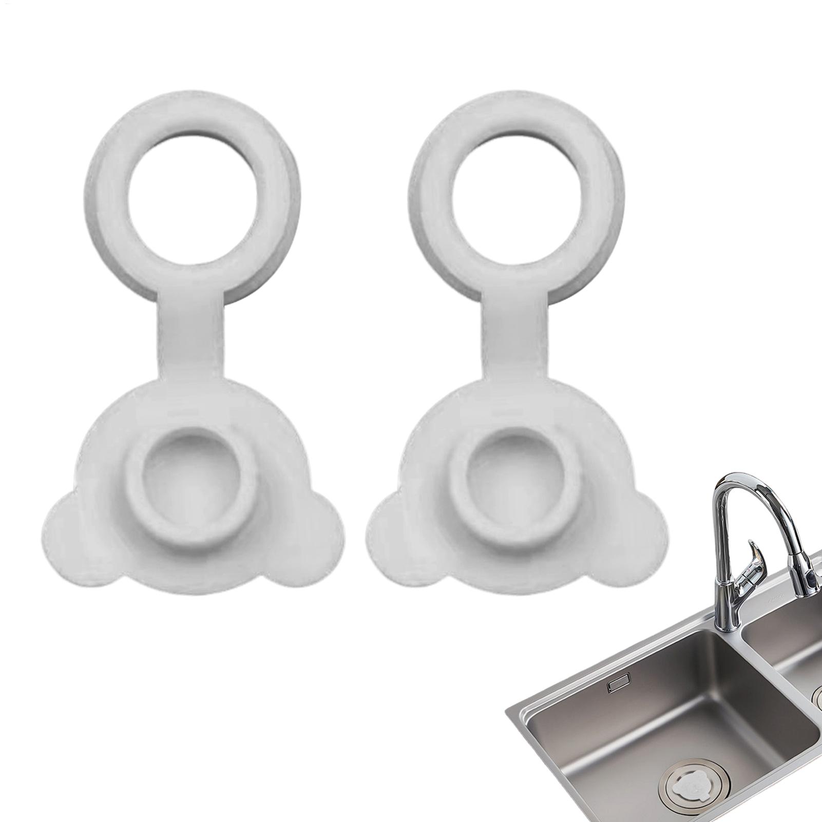 누출 방지 싱크 배수 플러그가있는 2Pcs 실리콘 배수 - Sink Drain Strainer 리뷰 및 가격